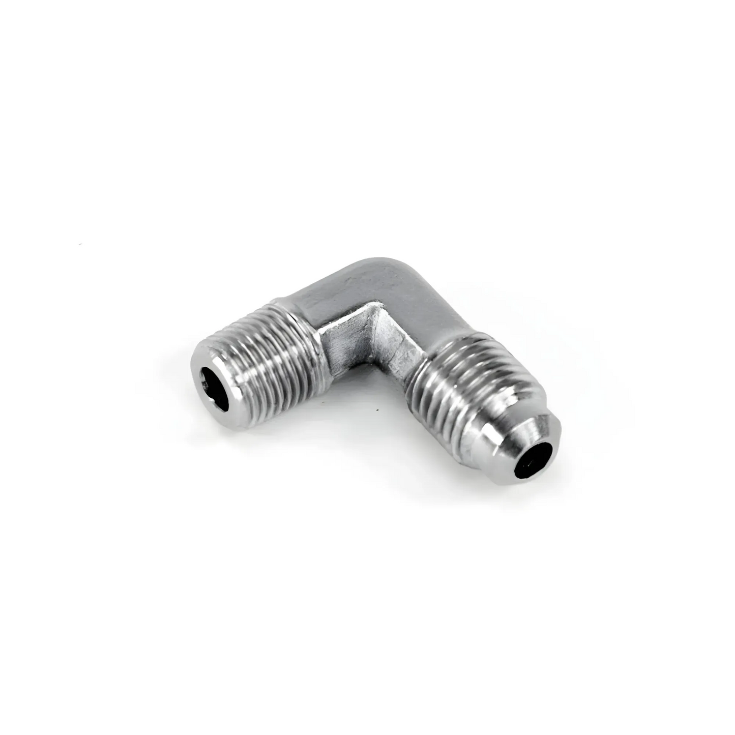 Nitrous Outlet 1/8" NPT x 4AN 90 Degree Fitting - Male/Male (Round Stock)