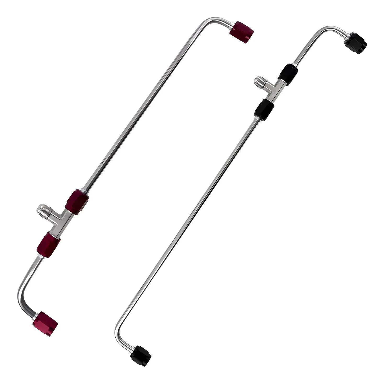 Nitrous Outlet GM 2012-2015 Camaro ZL1 LSA Blower Spacer Plate System Hard-Lines - Tee to Plate