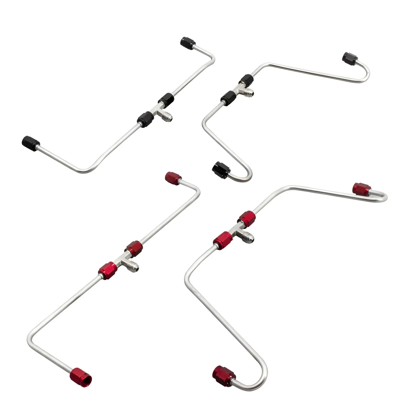 Nitrous Outlet 5.7, 6.1, & 6.4 2008-2021 Eagle & Apache Head, 2015-2023 6.2L Hellcat Blower Spacer Plate System Hard-Lines