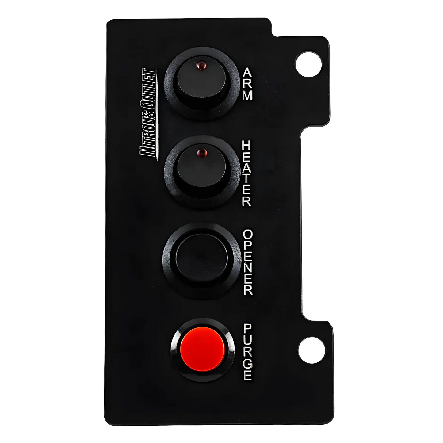 Nitrous Outlet GM 1999-2006 Truck Left Storage Compartment Switch Panel - System Arm/Purge/Bottle Heater/Remote Opener