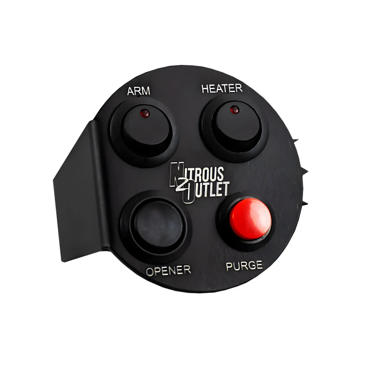 Nitrous Outlet GM 2016-2021 6th Gen Camaro Cup Holder Switch Panel - System Arm/Purge/Bottle Heater/Remote Opener