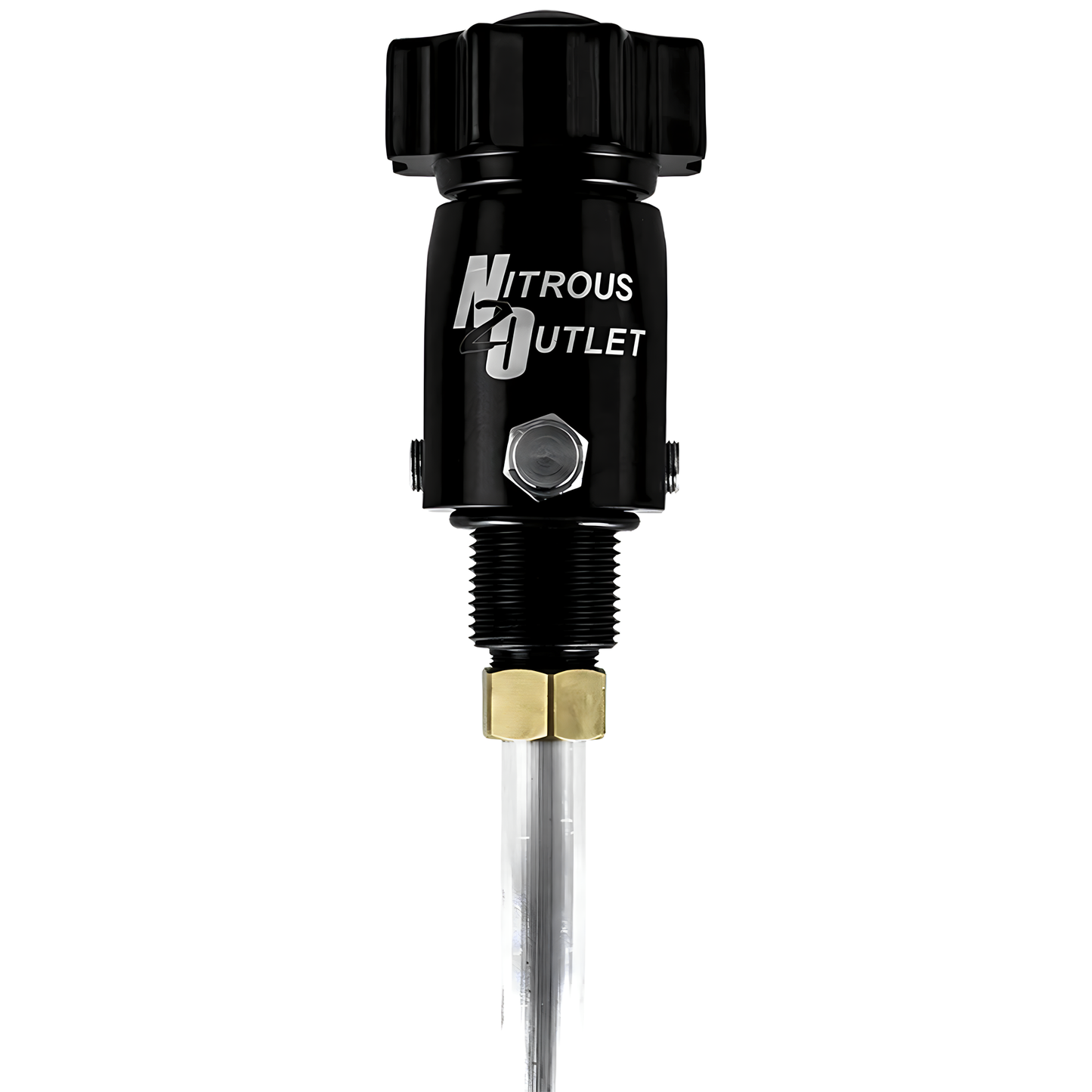 Nitrous Outlet Billet .508 ID Valve With 5lb Bottle Siphon Tube