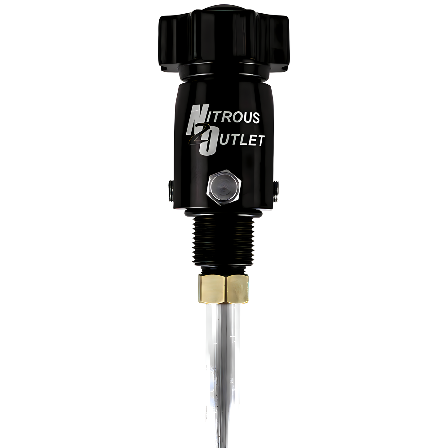 Nitrous Outlet Billet .508 ID Valve With 15lb Bottle Siphon Tube