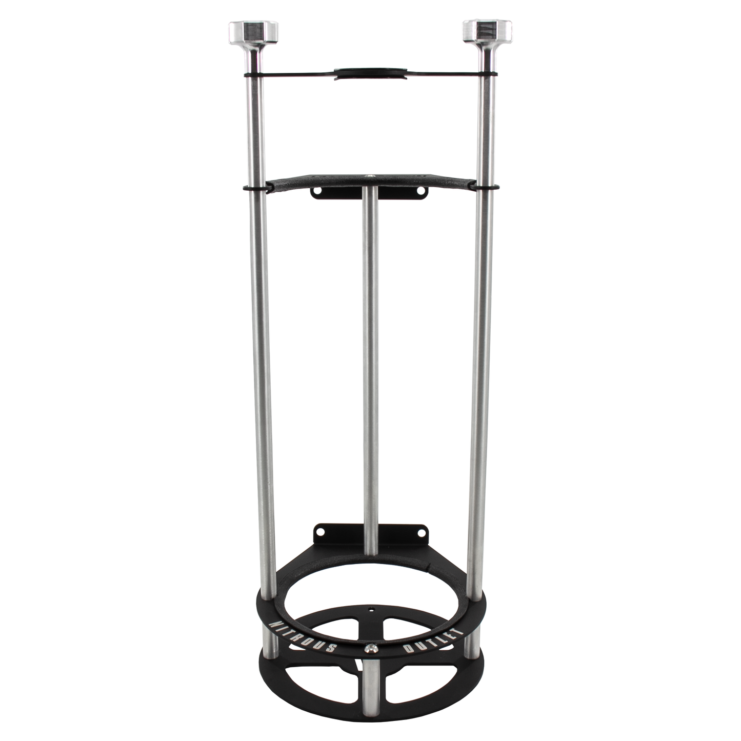 Nitrous Outlet Race-Light Single 15lb Bottle Bracket - Horizontal