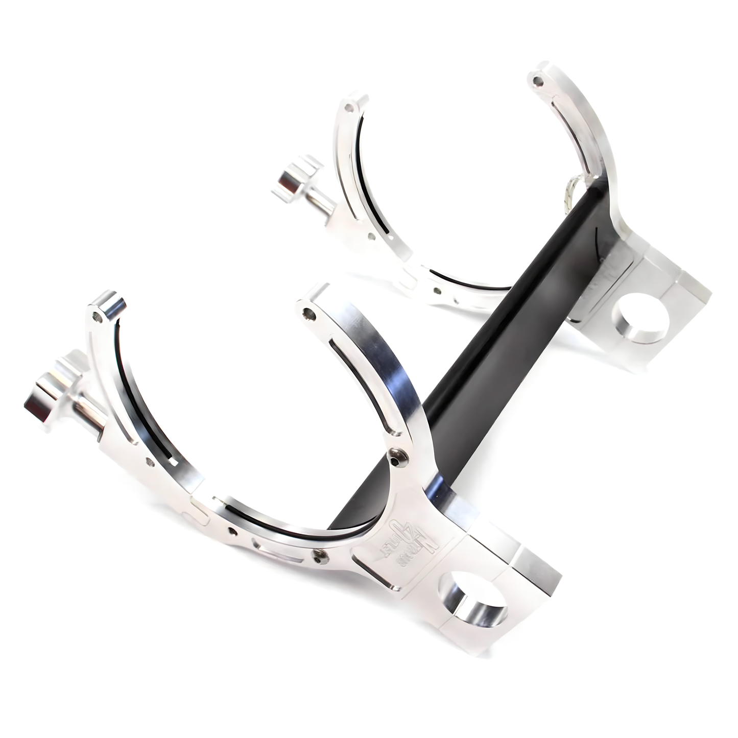 Nitrous Outlet Billet Bar Mount Heated Bottle Bracket - 1-1/2" Bar