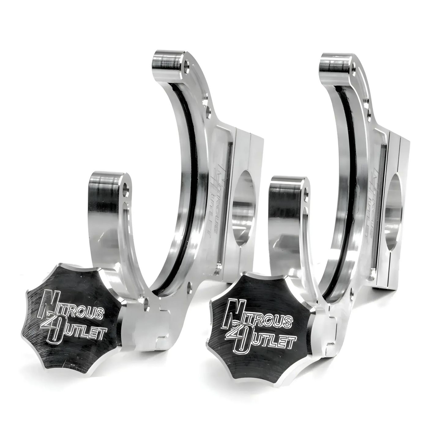 Nitrous Outlet Billet Bar Mount Fire Supression Bottle Brackets - 1-1/4" Bar