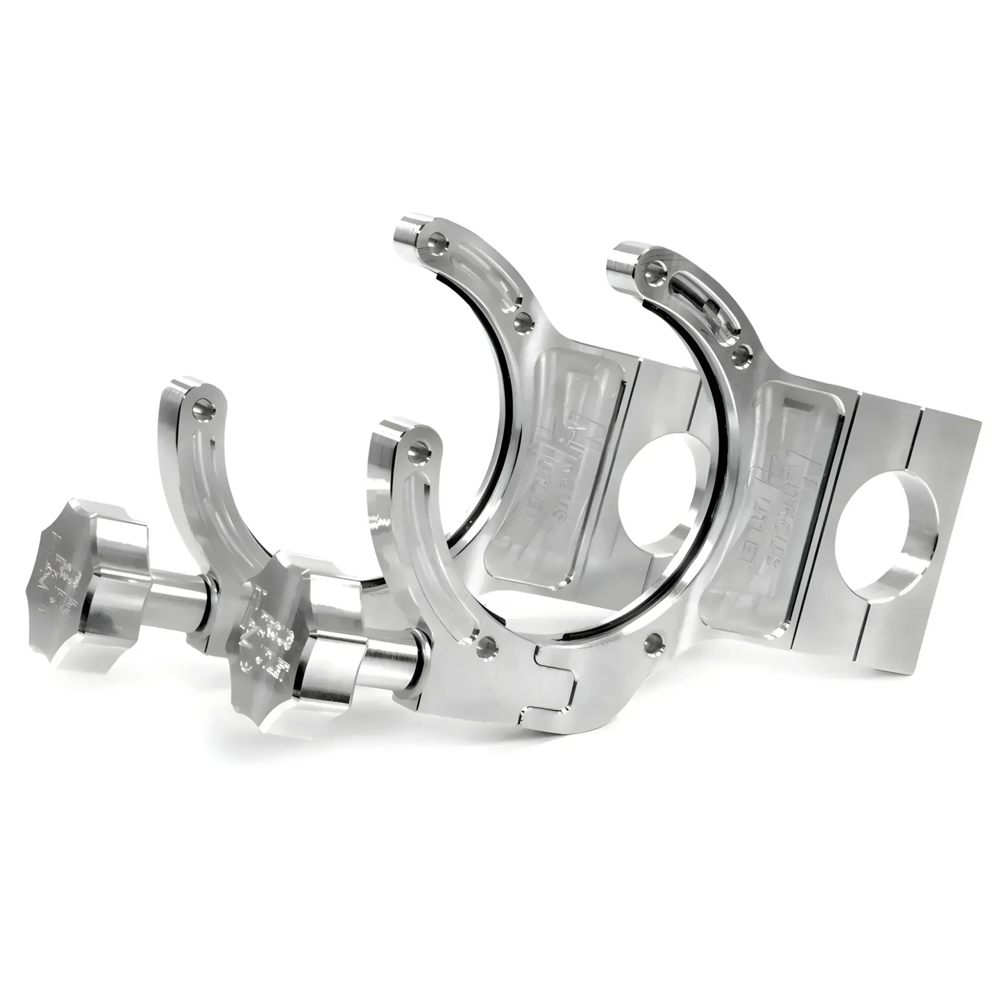 Nitrous Outlet Billet Bar Mount Fire Supression Bottle Brackets - 1-1/2" Bar