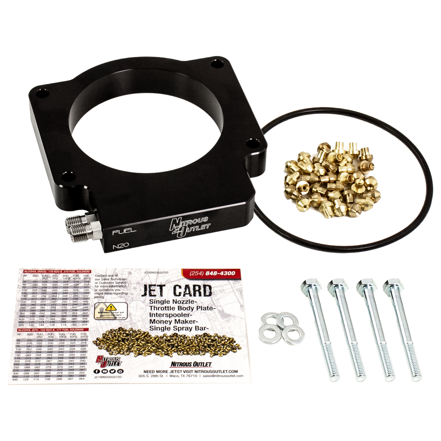 Nitrous Outlet GM 2015-2019 C7 ZO6 83mm Plate Conversion (50-200 HP)