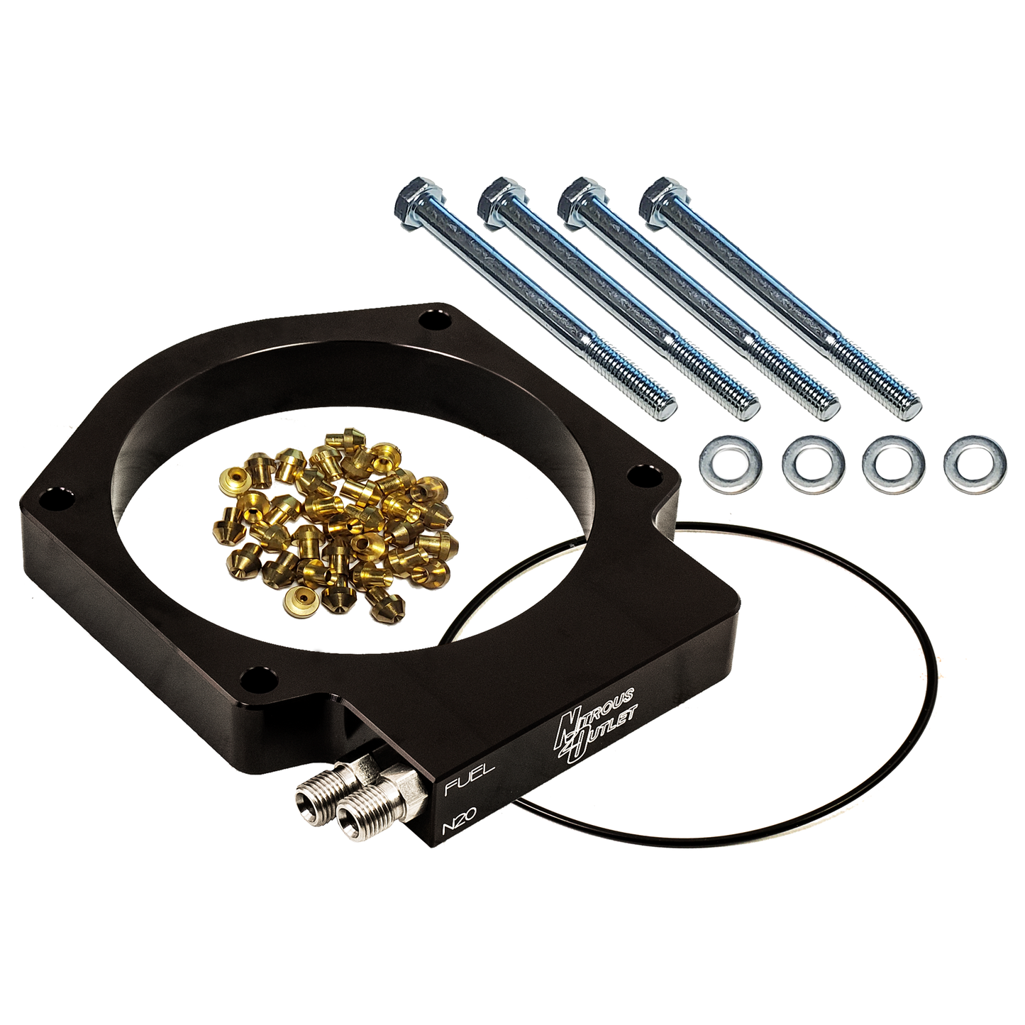 Nitrous Outlet GM LT4 2015-2019 C7 Z06 Corvette 103mm Plate Conversion (100-200HP)