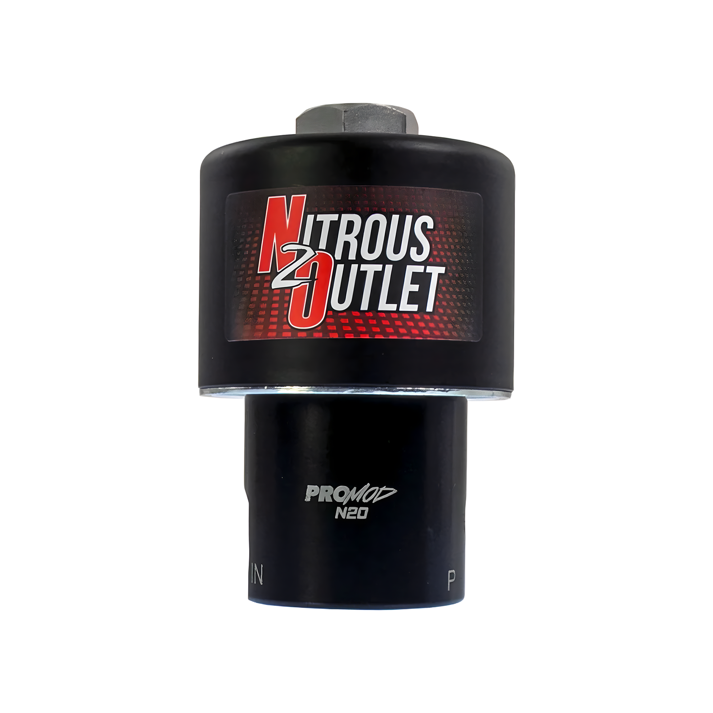 Nitrous Outlet Pro-Mod .178 "Trashcan" Nitrous Solenoid - Aluminum Base