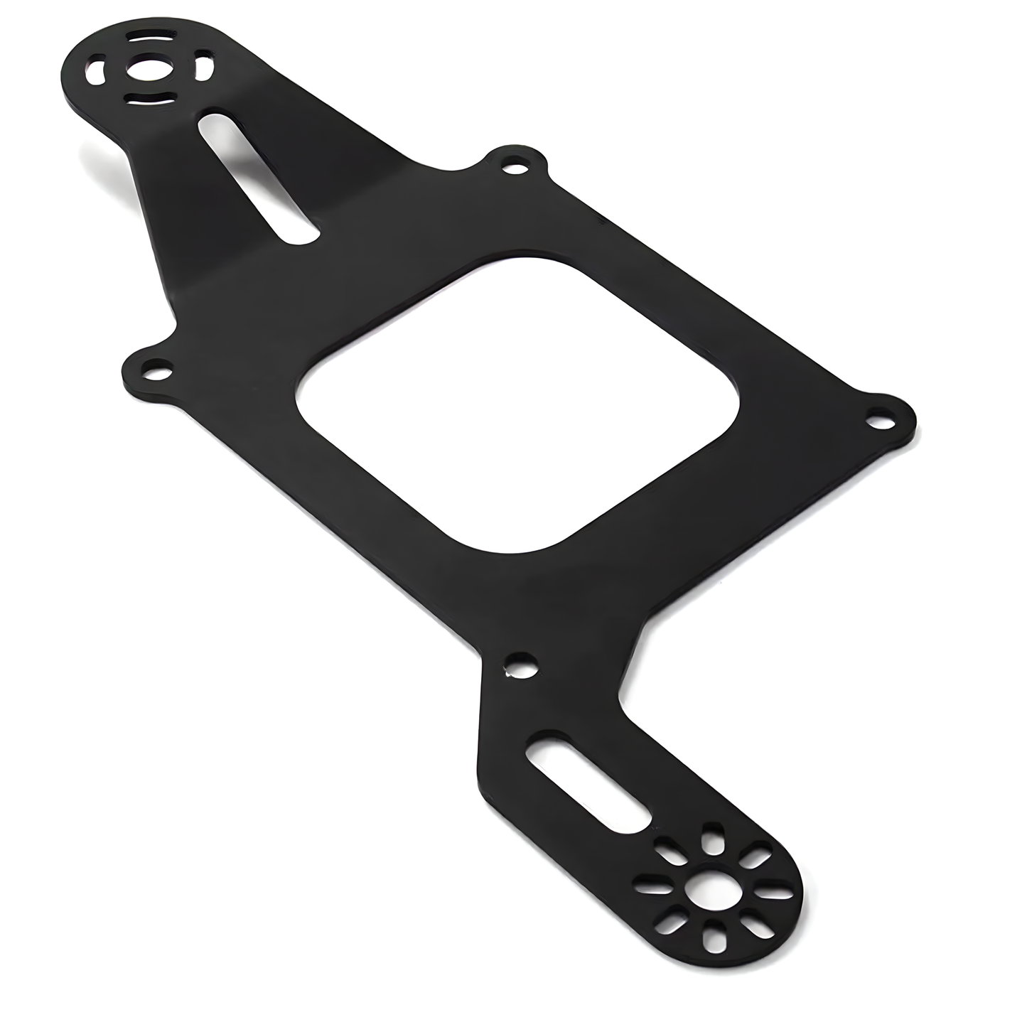 Nitrous Outlet 4150 Flange Shallow Break 2 Solenoid bracket - Front Side/Rear Center Solenoid Locations