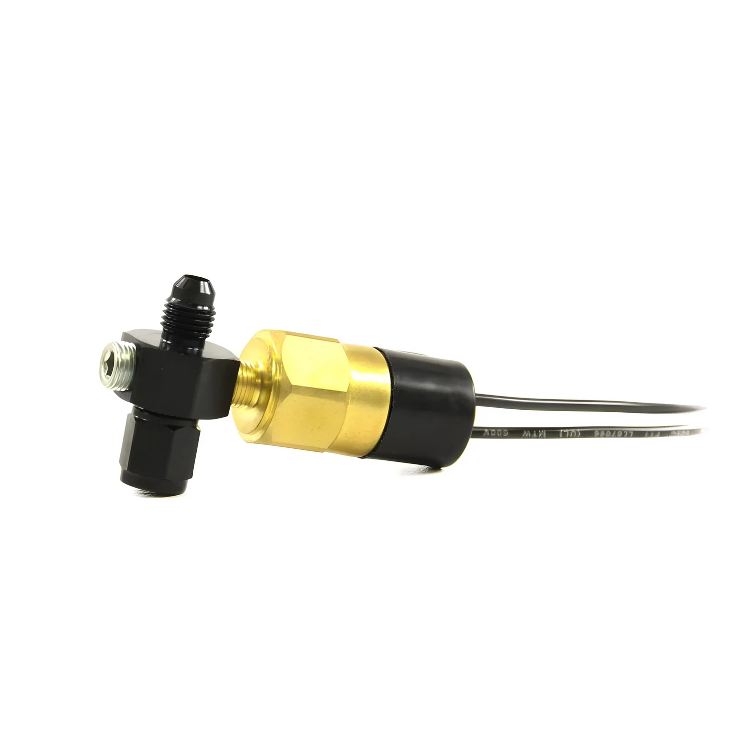 Nitrous Outlet Fuel Pressure Safety Switch - 4AN Manifold/High Pressure/Preset 35 psi/ Adjustable 20-120 psi