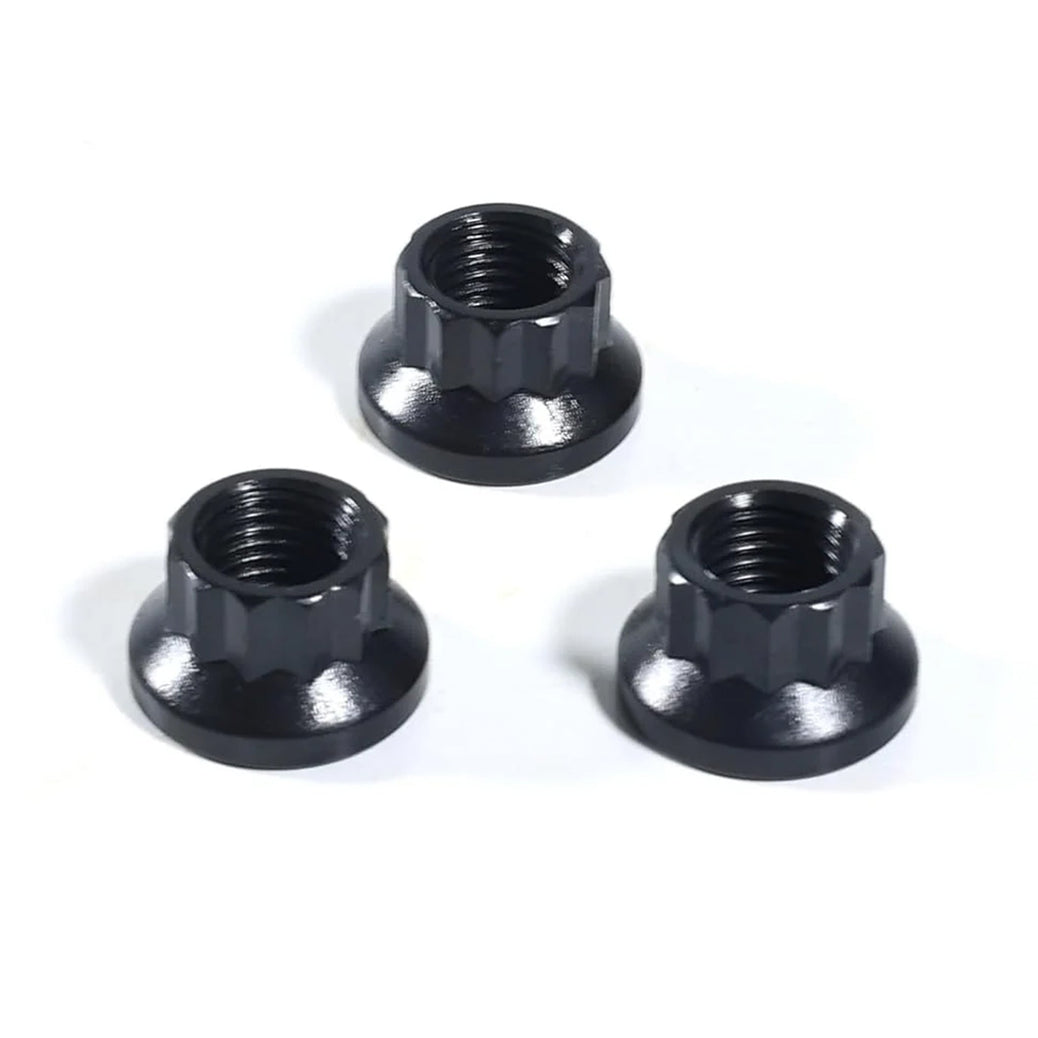 Nuts – N0901 12-Point Nuts 8mm x 1.00, Socket Size 10mm x 3 pcs