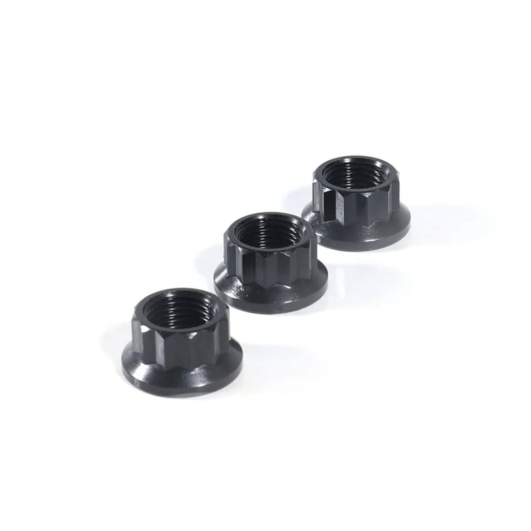 Nuts – N1601 12-Point Nuts 9/16-18", Socket Size 11/16 in. x 3 pcs