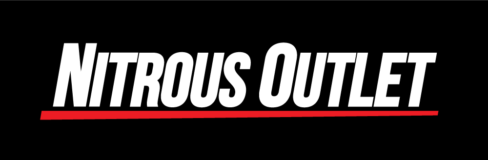 Nitrous Outlet Underline Sticker - 16"x3" (White)
