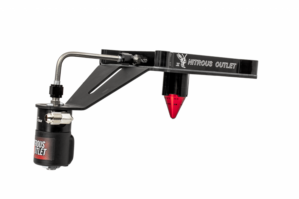 Nitrous Outlet 4150 Stinger 3 Dry Solenoid Forward Conversion Kit - Hard-line/.122 Nitrous Solenoid/Deep Break Solenoid Bracket/Solenoids Mount Upside Down - (50-500 HP)