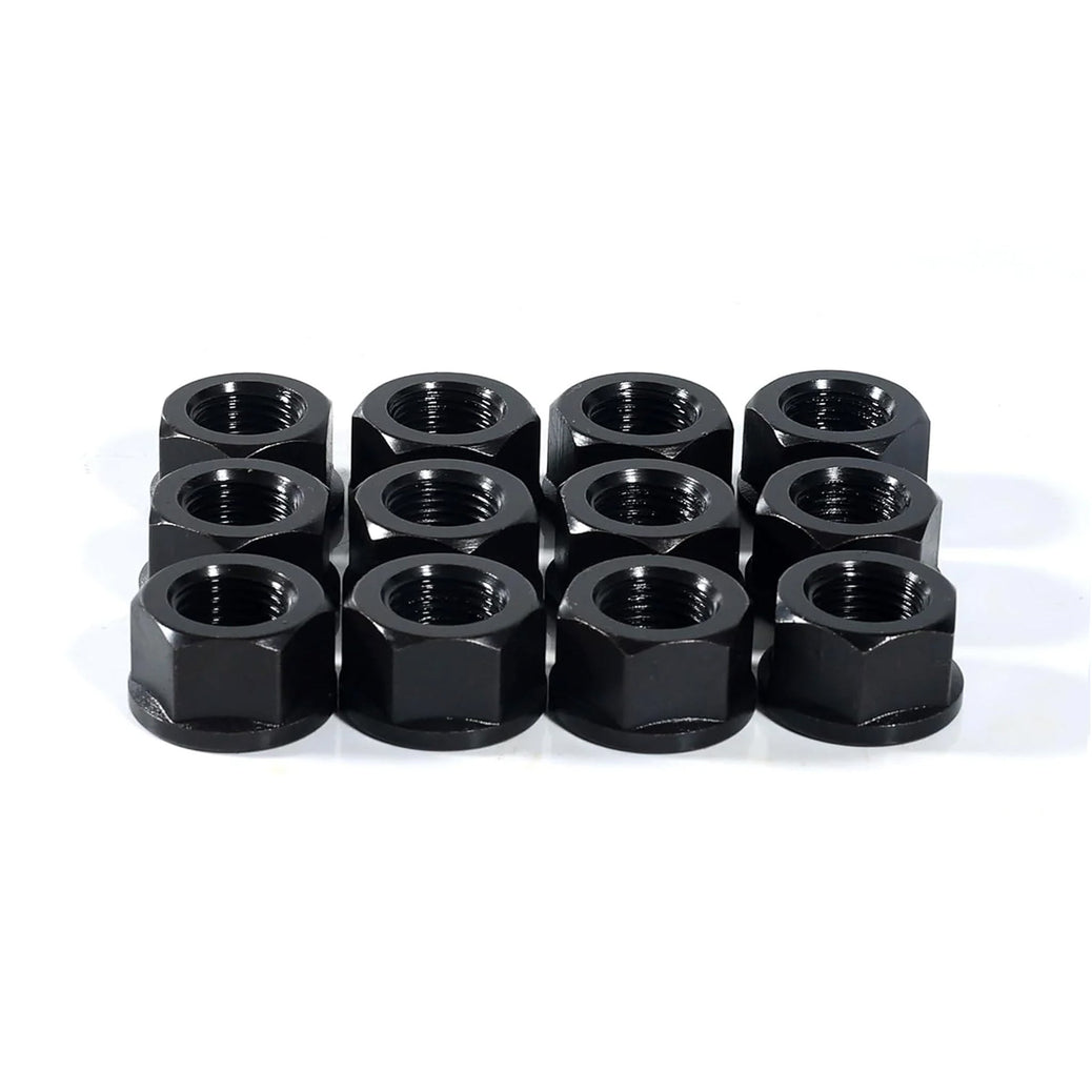 Nuts – N1102 Hex Nut 1/2 in.-20 RH Thread, Socket Size 3/4" x 12 pcs