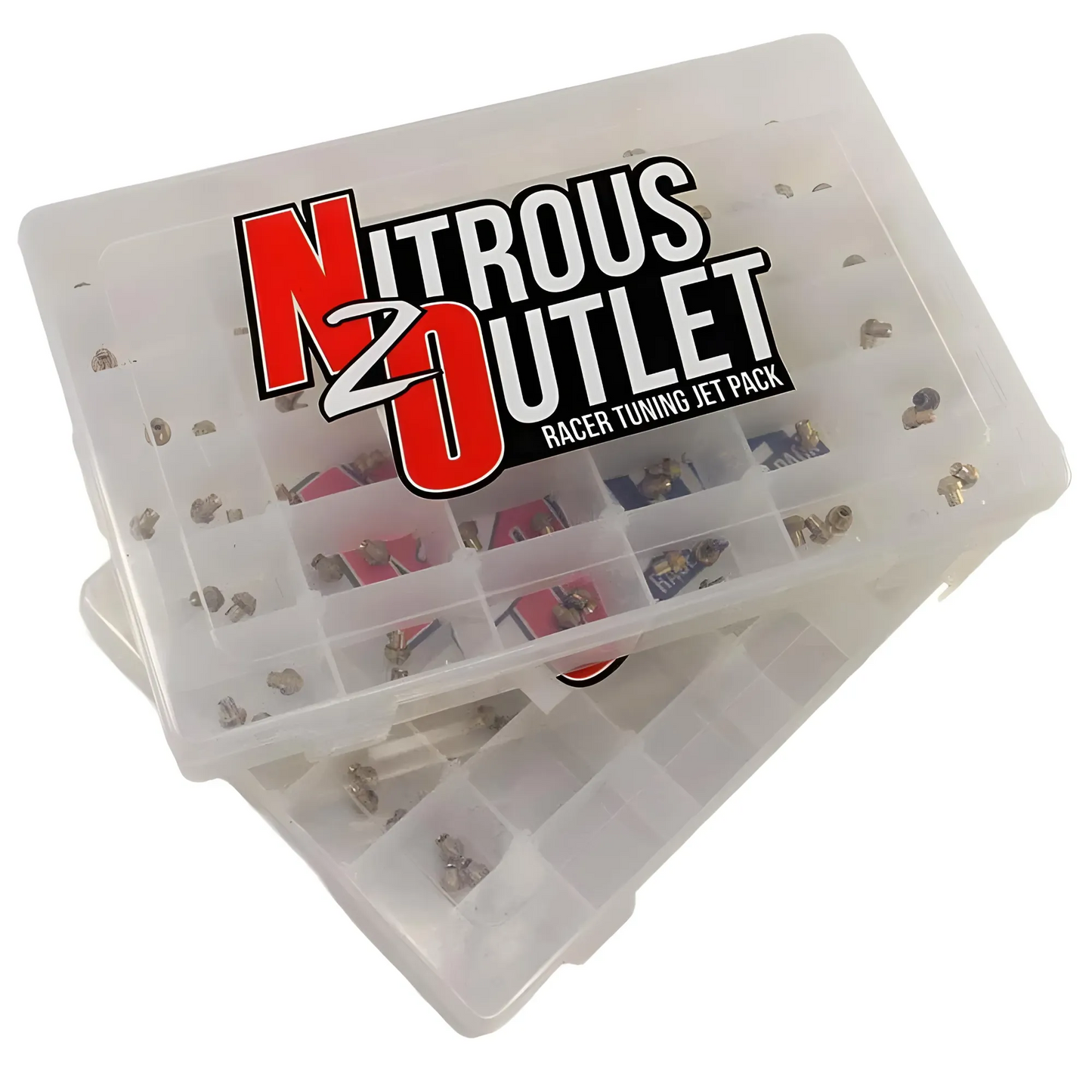 Nitrous Outlet Racer Tuning Jet Pack (Includes 62 Sizes, 3 of Each, 186 Jets Total)