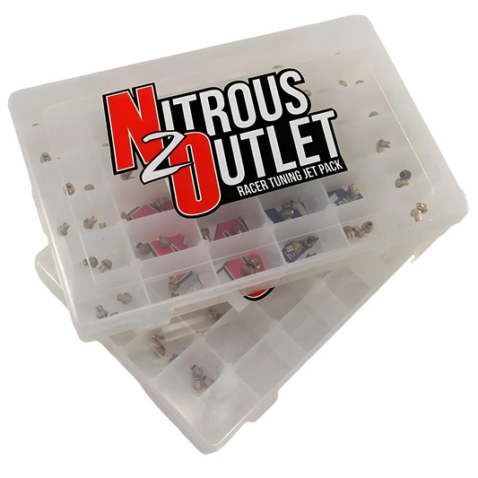 Nitrous Outlet Racer Tuning Jet Pack (Includes 62 Sizes, 3 of Each, 186 Jets Total)