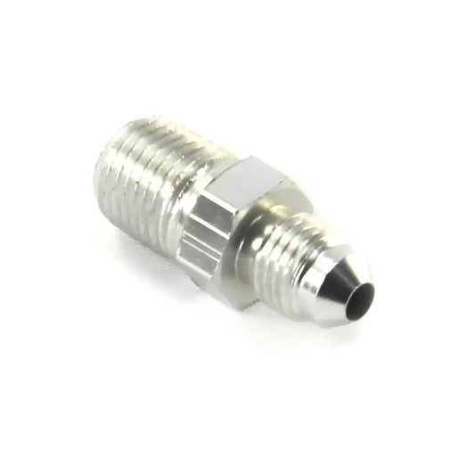 Nitrous Outlet 1/4" NPT x 4AN Straight Filter Fitting - Male/Male