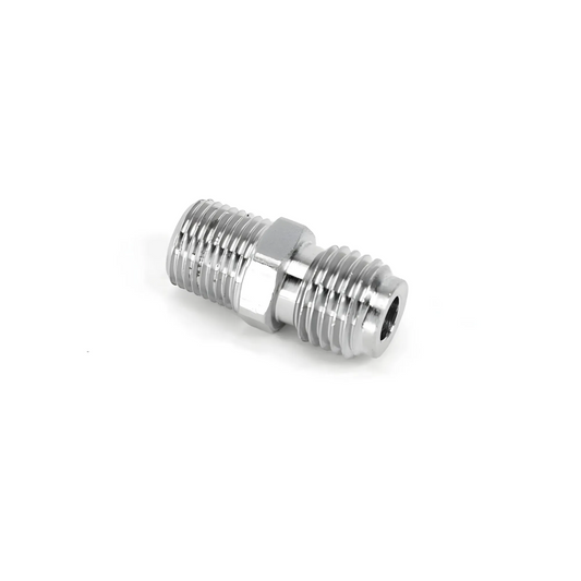 Nitrous Outlet 1/4" NPT x 4AN Straight Jet Fitting - Male/Male
