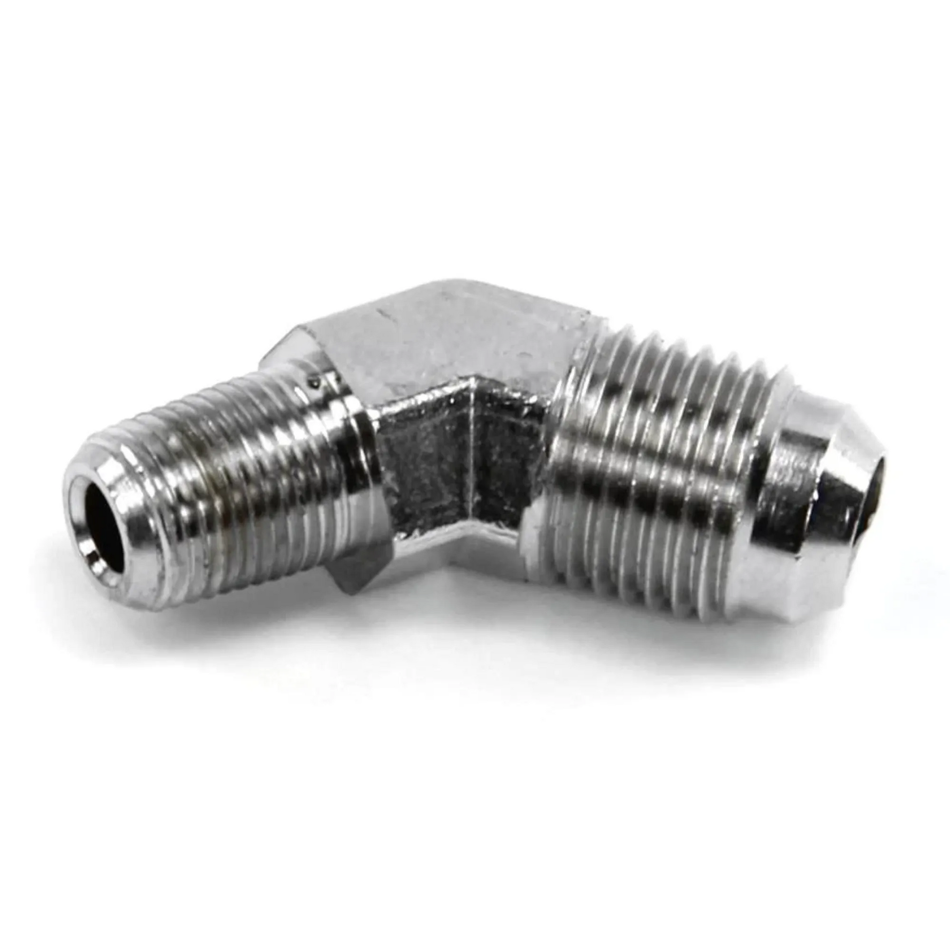 Nitrous Outlet 1/8" NPT x 6AN 45 Degree Fitting - Male /Male