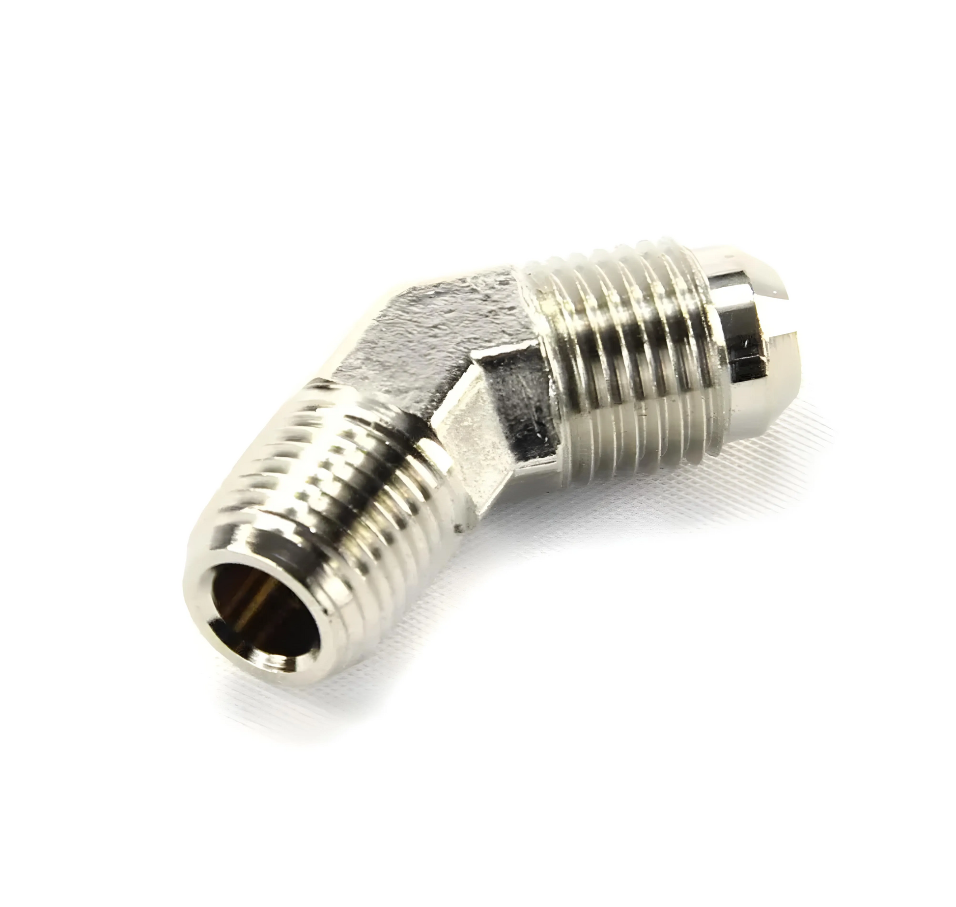 Nitrous Outlet 1/4" NPT x 6AN 45 Degree Fitting - Male /Male