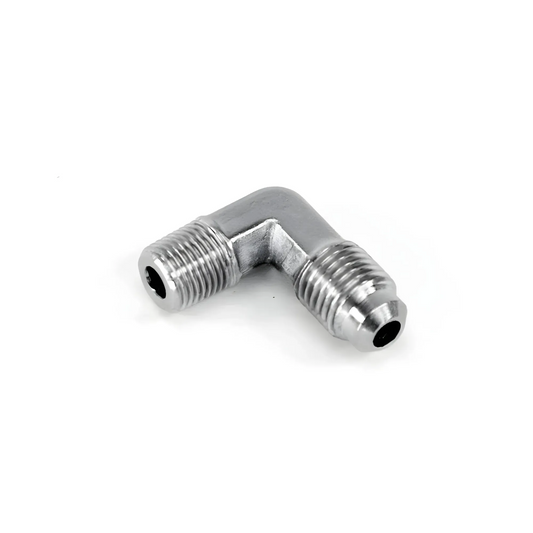 Nitrous Outlet 1/8" NPT x 4AN 90 Degree Fitting - Male/Male (Round Stock)