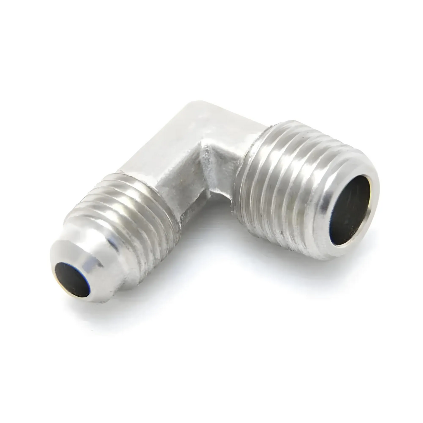 Nitrous Outlet 1/4" NPT x 4AN 90 Degree Fitting - Male/Male