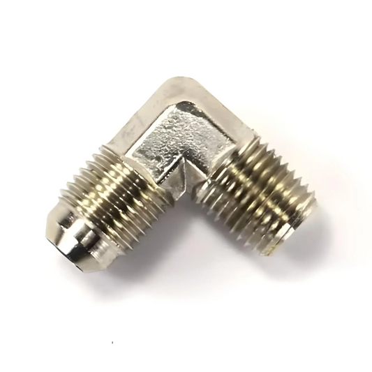 Nitrous Outlet 1/4" NPT x 6AN 90 Degree Fitting - Male/Male