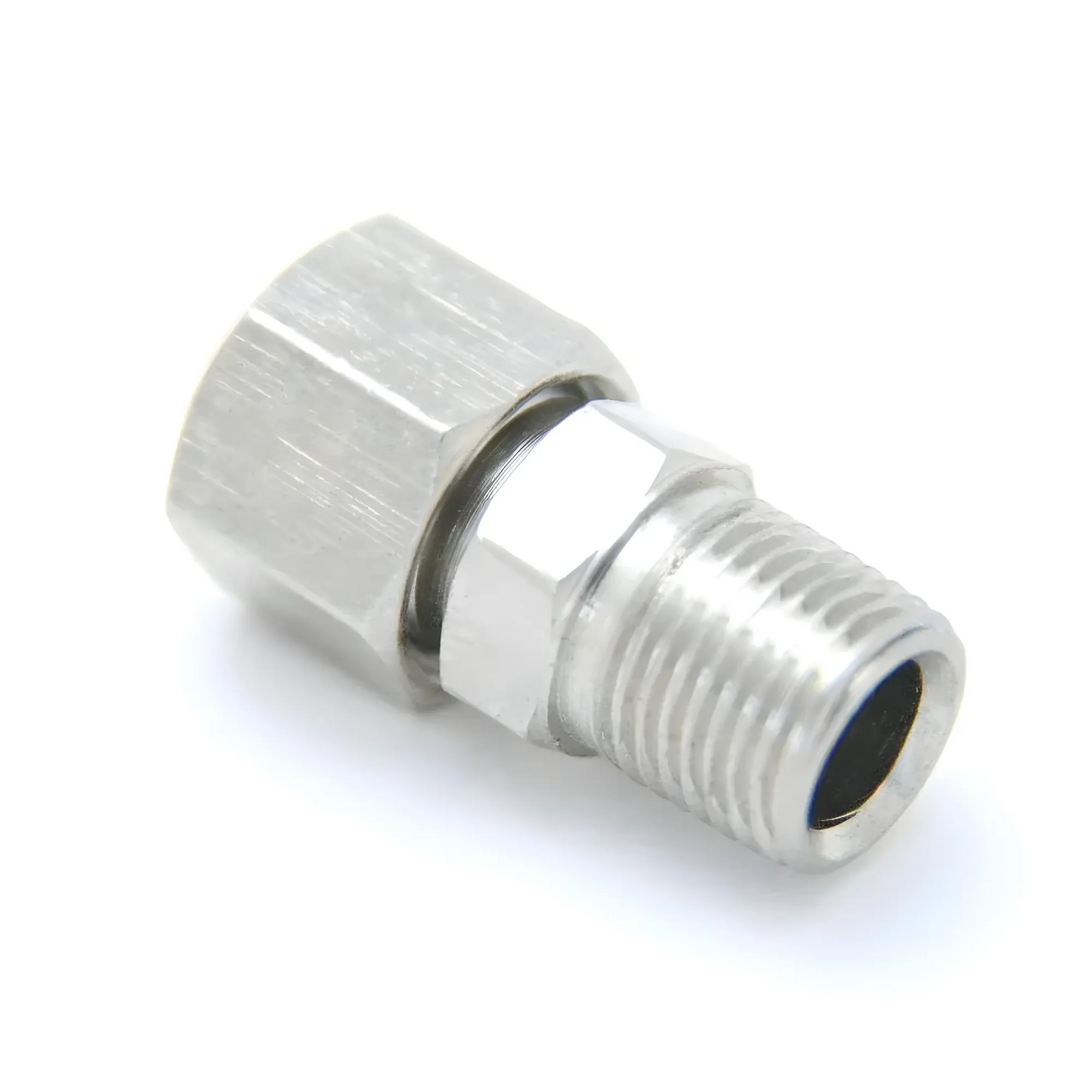 Nitrous Outlet 1/8" NPT Male x 1/4" Compression Straight Fitting