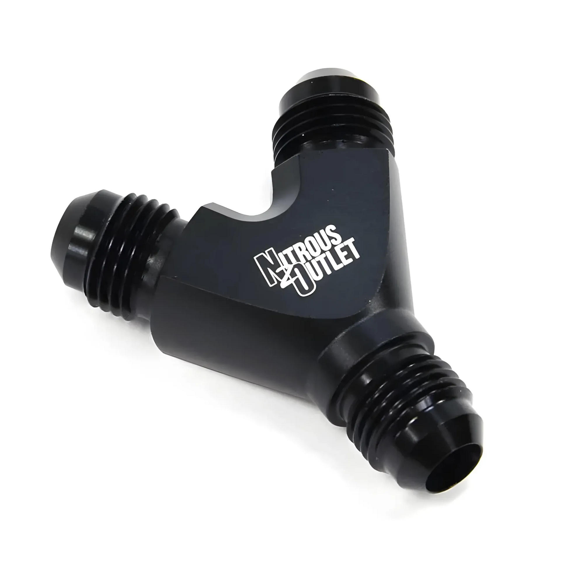 Nitrous Outlet 6AN x 6AN x 6AN Y Fitting - Male/Male/Male