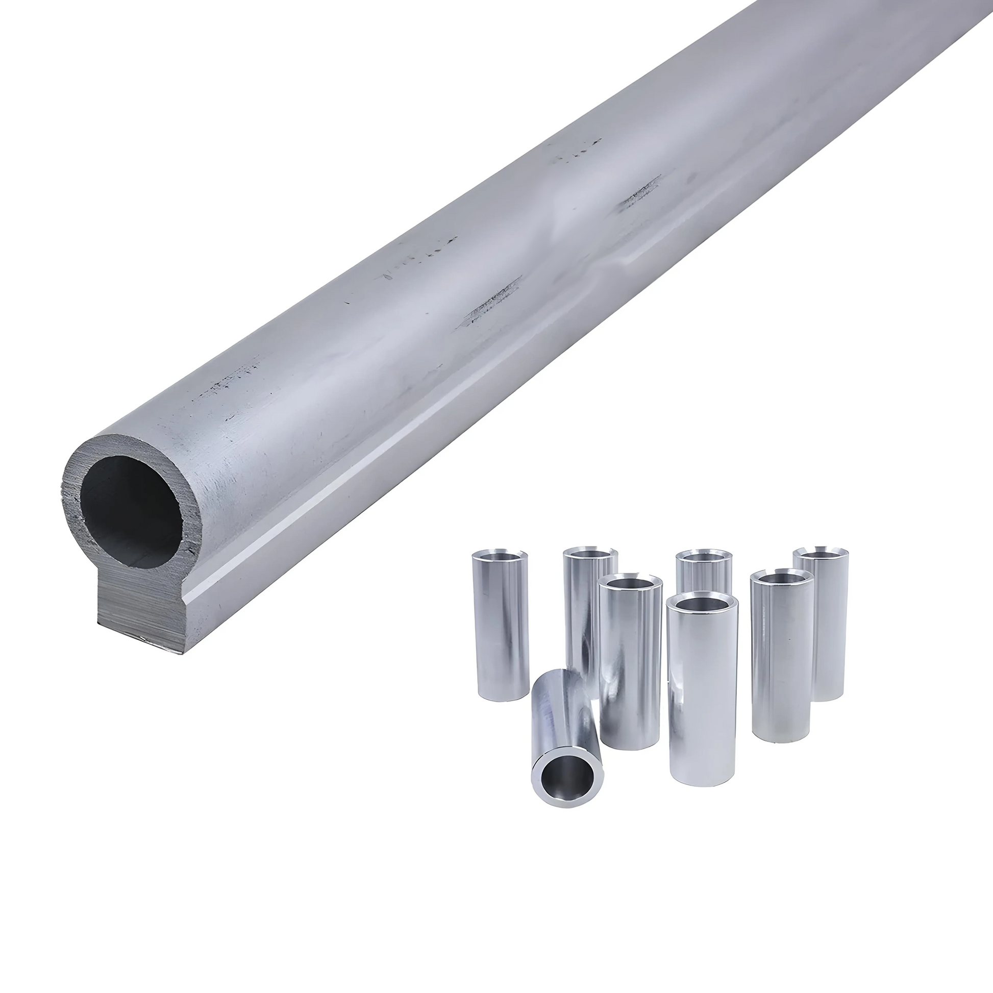 Nitrous Outlet Pro-Mod Manifold EFI Conversion Kit - 31/32" ID Fuel Rail 48" Long , 8 Weld-In Injector Bungs