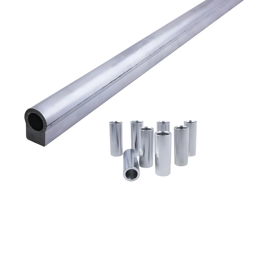 Nitrous Outlet Manifold EFI Conversion Kit - 11/16" ID Rail 48" Long, 8 Weld-In Injector Bungs