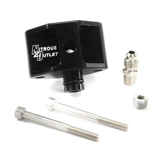 Nitrous Outlet Ford 3V 4.6L/5.4L Fuel Rail Adaptor Kit - 2005-2010 Mustang