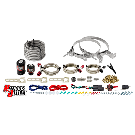 Nitrous Outlet GM EFI Single Nozzle System - Gas/E85 (5-55psi)(35-200HP)(No Bottle)