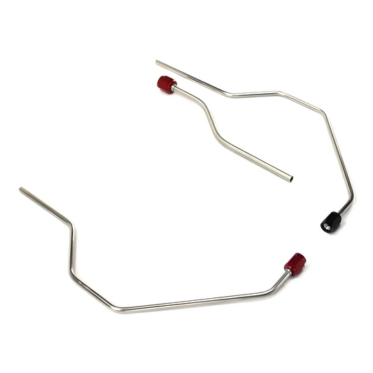 Nitrous Outlet GM 90mm 2010-2015 Camaro Hard-line Kit - Solenoids To Plate, Fuel Adapter To Solenoid