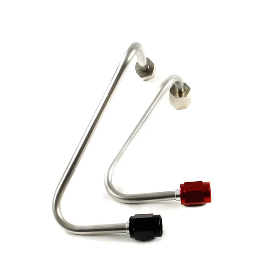 Nitrous Outlet Ford 2016-2019 Mustang GT350/350R Hard-line Kit - Solenoids To Plate