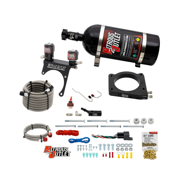 Ford 2018-2023 F-150, Gen 3 Coyote Truck Plate System - Gas/E85 (5-55psi)(50-200HP)(10lb Bottle)