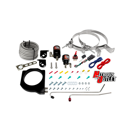 Nitrous Outlet GM BTR Equalizer 1 LS1/LS2 Throttle Body Plate System - Gas/E85 (5-55 psi)(50-200hp)(No Bottle)