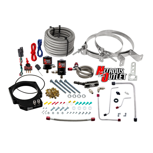 Nitrous Outlet GM LT4 2016-2019 CTS-V3 103mm Throttle Body Plate System - Gas/E85 (5-55 psi)(50-200hp)(No Bottle)