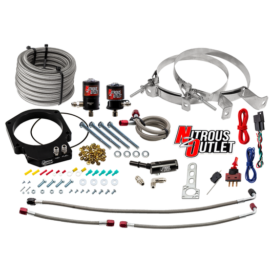 Nitrous Outlet GM LT4 2017-2021 ZL1 Camaro 103mm Throttle Body Plate System - Gas/E85 (5-55 psi)(50-200hp)(No Bottle)