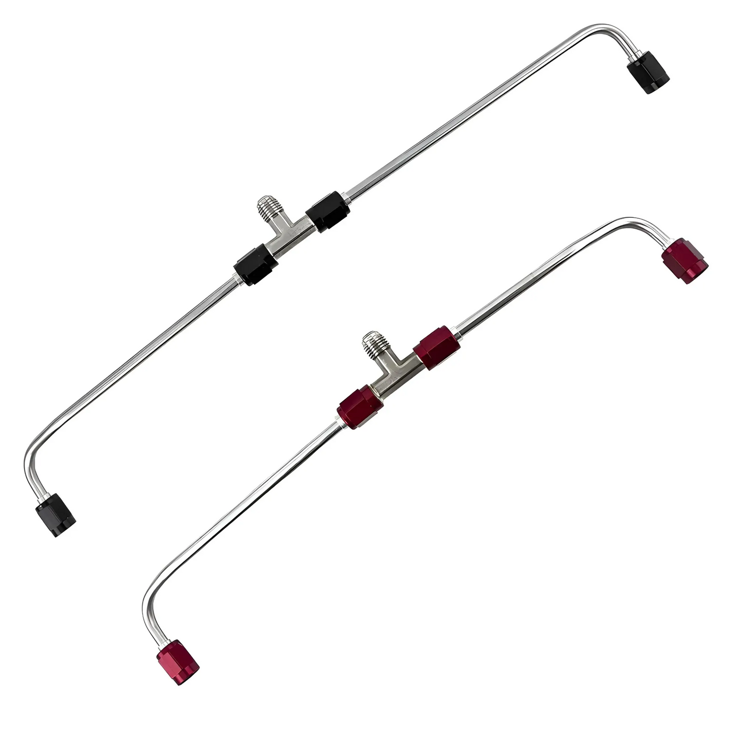 Nitrous Outlet GM LS9/LSA Blower Plate System Hard-lines - Tee to Plate