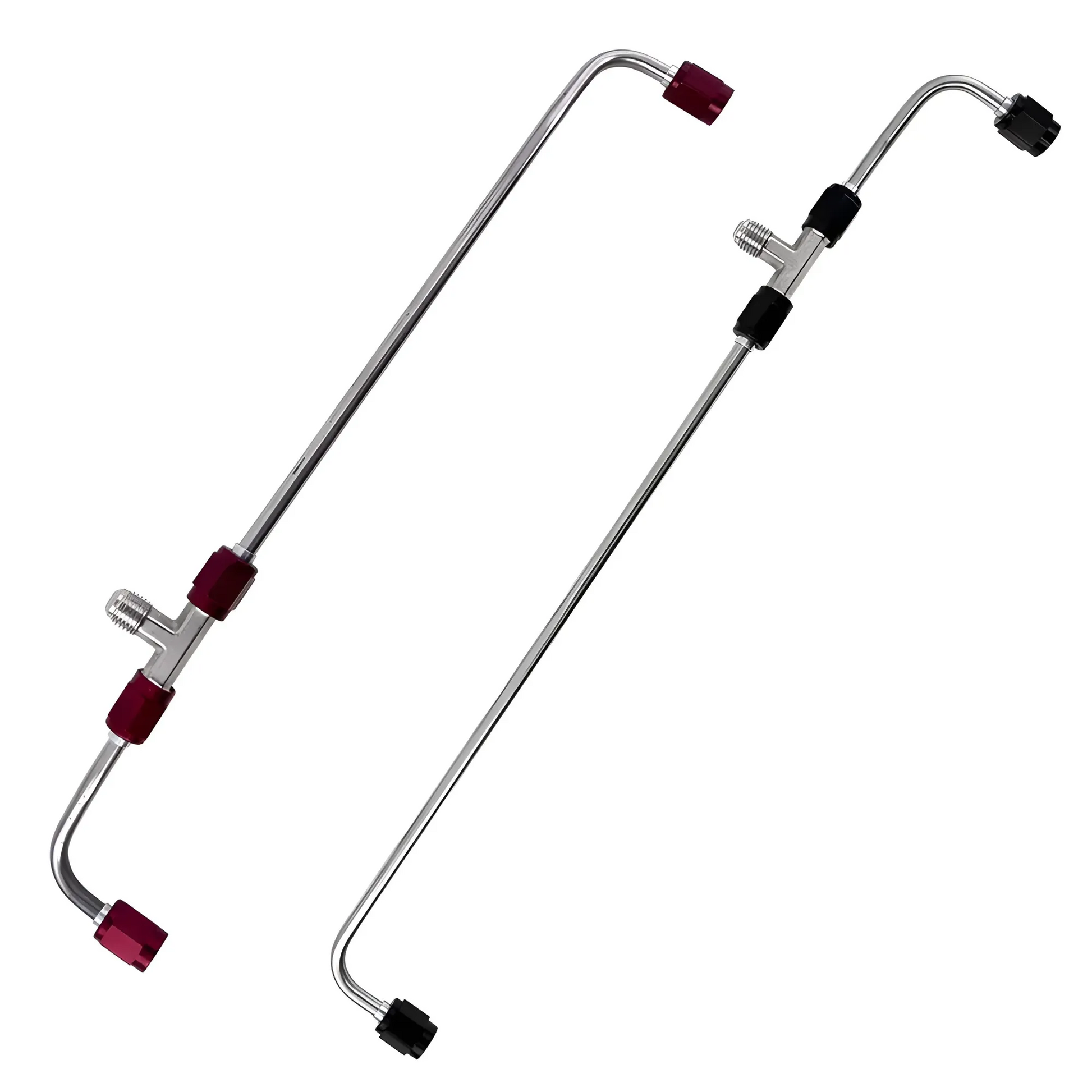 Nitrous Outlet GM 2012-2015 Camaro ZL1 LSA Blower Spacer Plate System Hard-Lines - Tee to Plate