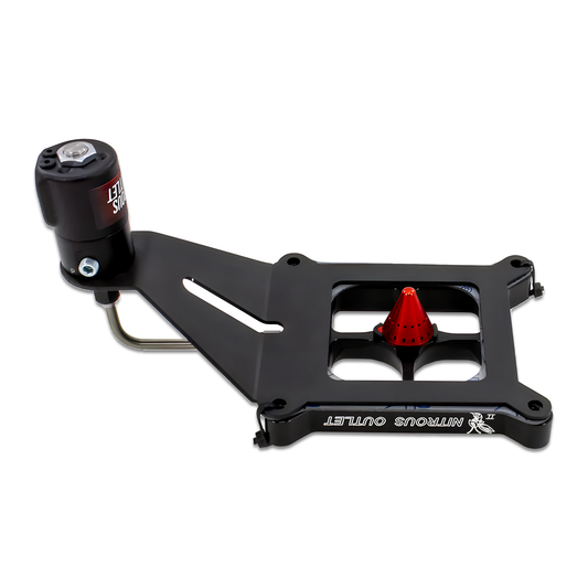 Nitrous Outlet 4150 Stinger 2 Dry Solenoid Forward Conversion Kit - Hard-line/.122 Nitrous Solenoid/Deep Break Solenoid Bracket/Solenoids Mount Upside Down - (50-500 HP)