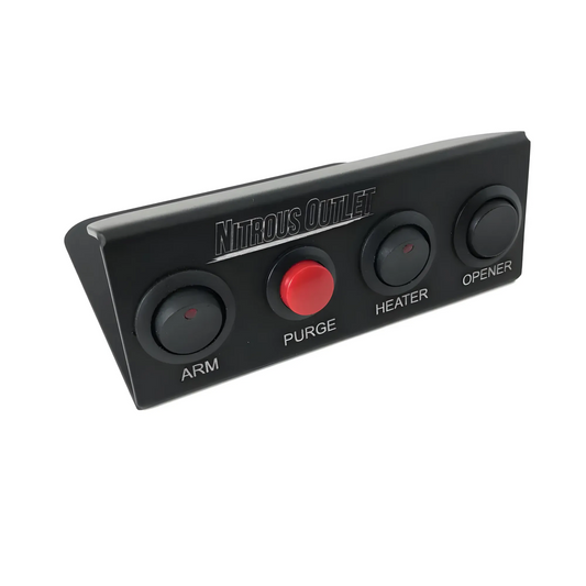 Nitrous Outlet Pontiac 2004-2006 GTO Slide In Switch Panel - System Arm/Purge/Bottle Heater/Remote Opener