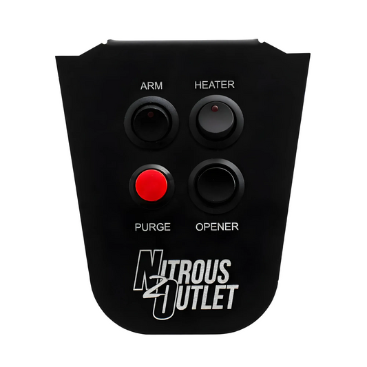 Nitrous Outlet GM 2010-2015 Camaro Cup Holder Switch Panel - System Arm/Purge/Bottle Heater/Remote Opener