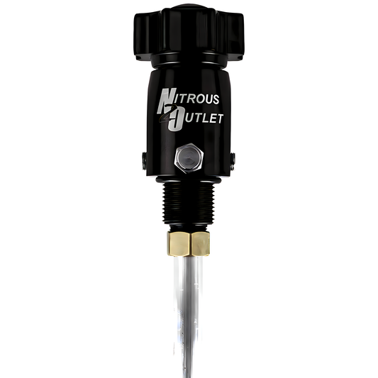 Nitrous Outlet Billet .508 ID Valve With 15lb Bottle Siphon Tube