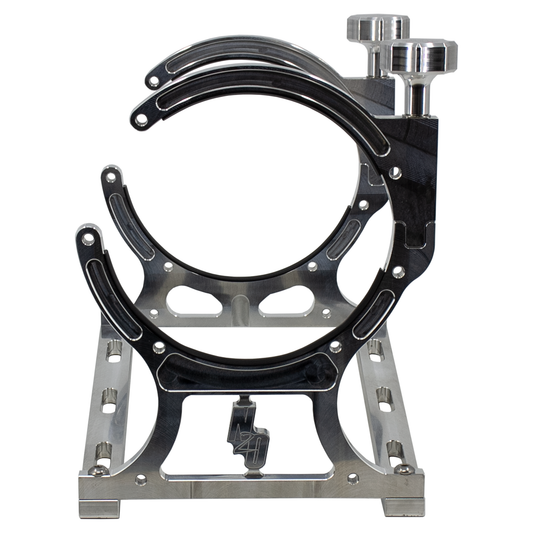 Nitrous Outlet Single Billet Horizontal Mount Bottle Bracket - 10lb/15lb