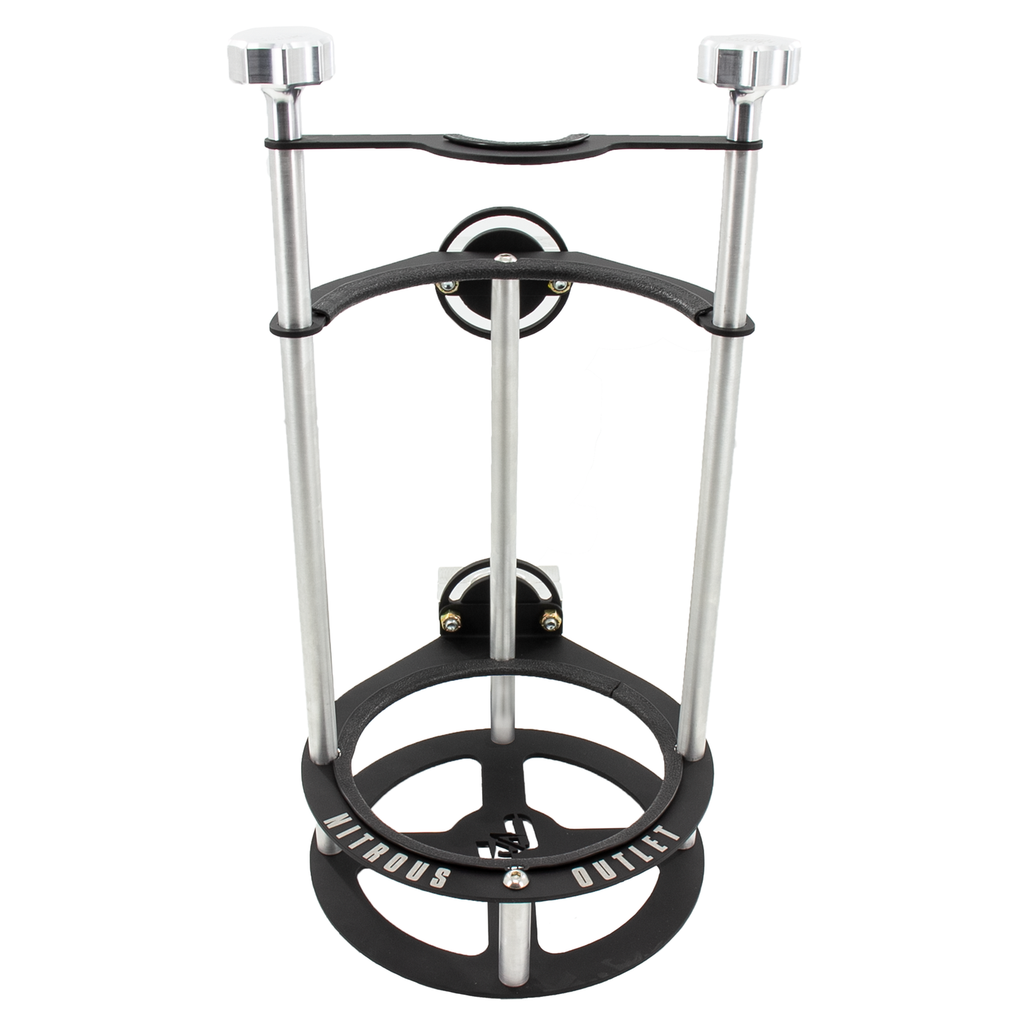 Nitrous Outlet Race-Light Single 10lb Bottle Bracket with Roll Bar Mount - 1-1/2" Bar